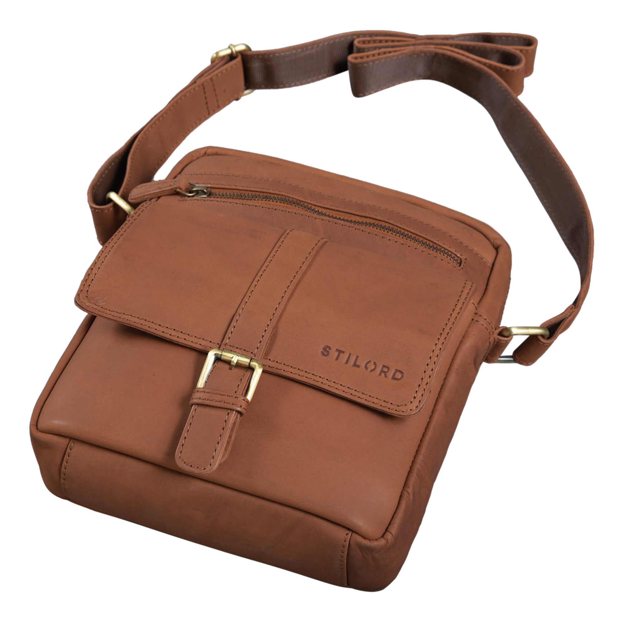 Vintage Ledertasche Retro braun