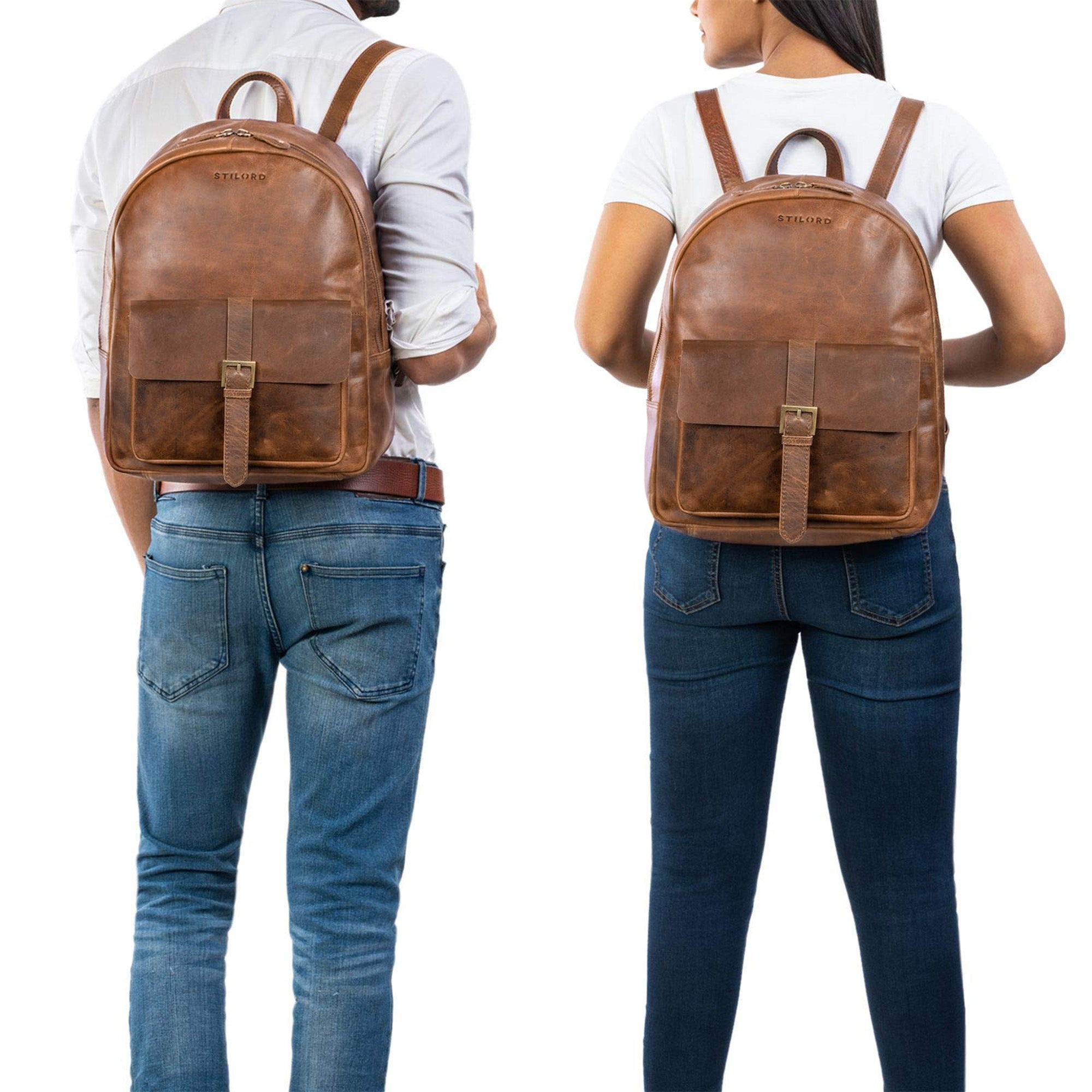 Vintage Rucksack Groß Tragekomfort