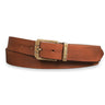 Vintage Leather Belt Men Brown