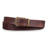 Leather Belt Men Brown Vintage
