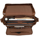 Notebooktasche Leder 15 Zoll braun