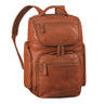 "Reggie" XL Leather Backpack Men 15 - 17 inch