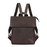Großer Leder Rucksack braun