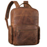 STILORD "Polino" Business Backpack for Men Leather 15.6 Inch Laptop