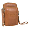 "Tertius" Crossbody Phone Bag Leather