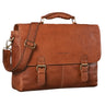 B-Stock STILORD "Dorian" Vintage Business Briefcase Leather