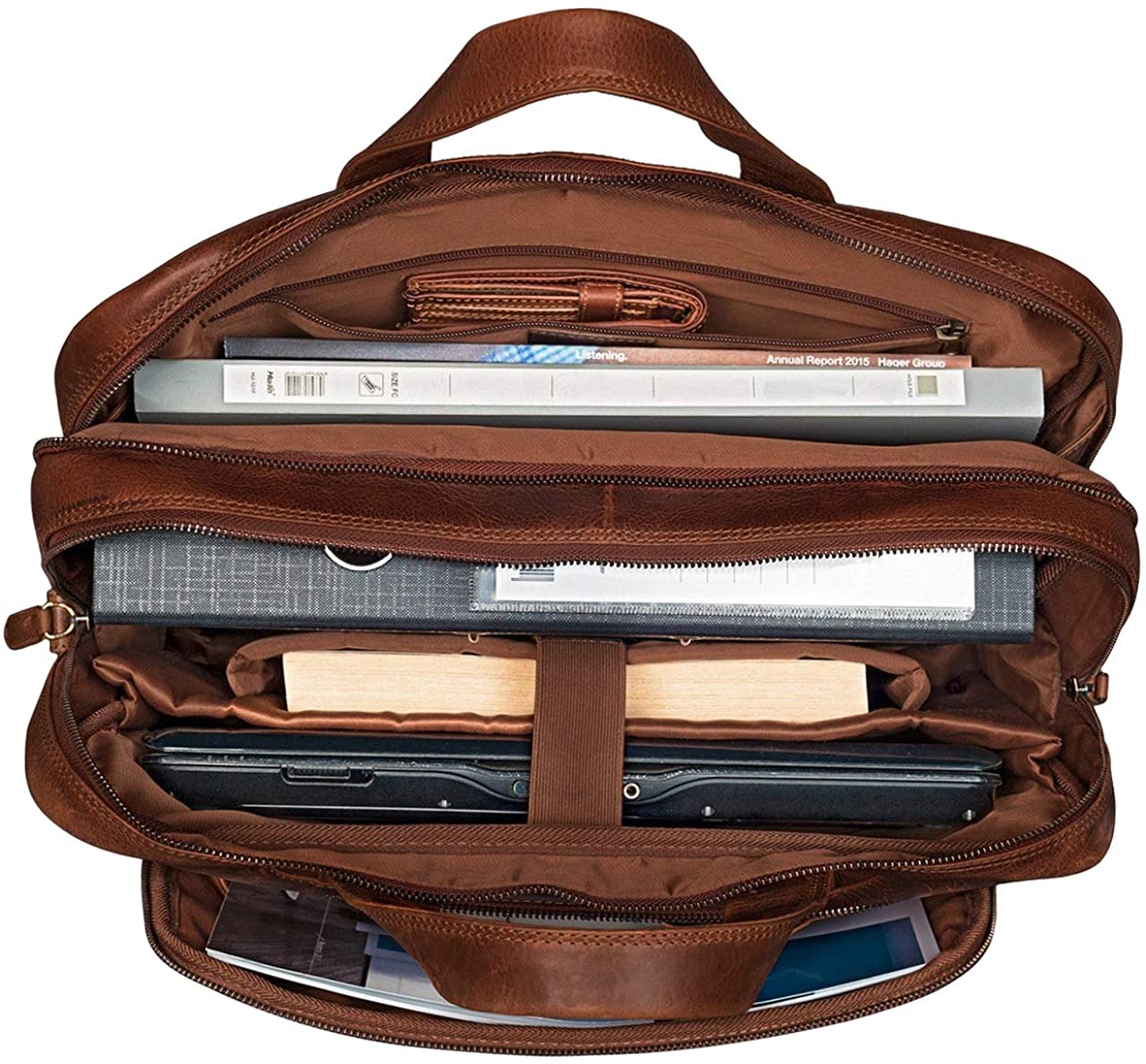 Bürotasche Business aus hochwertigem Leder