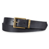 Leather Belt Men Black Vintage