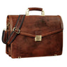 "Lazarus" Vintage Briefcase Leather Large