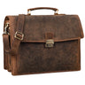 "Noel" Genuine Leather Briefcase Men
