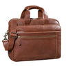 "Alberto" Spacious 15.6 Inch Leather Laptop Bag for Men