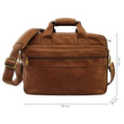 Vintage Aktentasche Leder Herren Damen