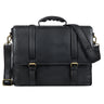 "Calvin" Business Satchel Leather Large