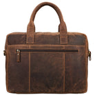 Braune Leder Aktentasche XL