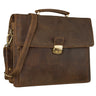 "Noel" Genuine Leather Briefcase Men