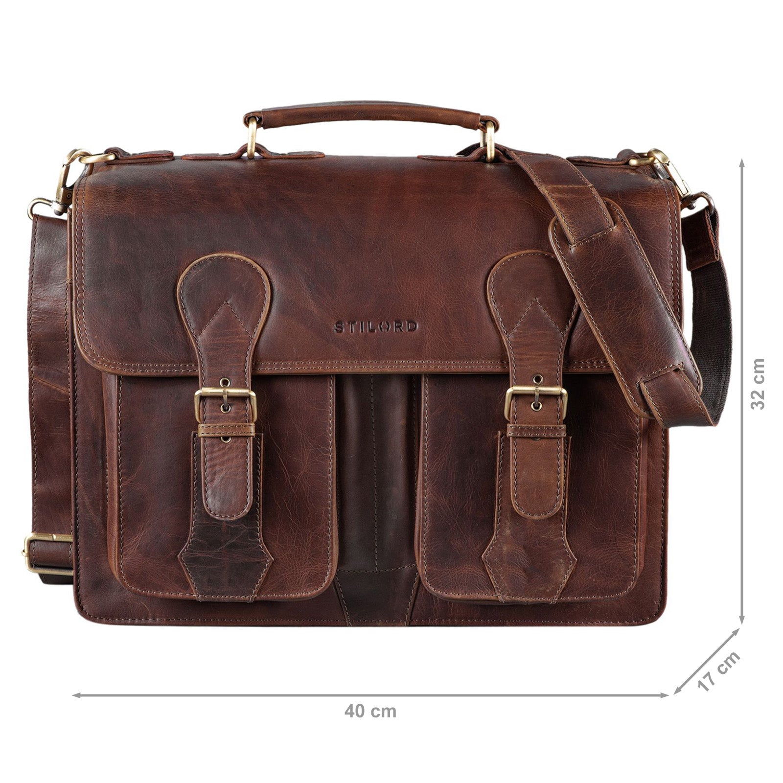 Notebook Taschen Leder braun