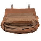 Henkeltasche groß Vintage Leder braun