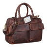 Dokumententasche A4 Leder braun
