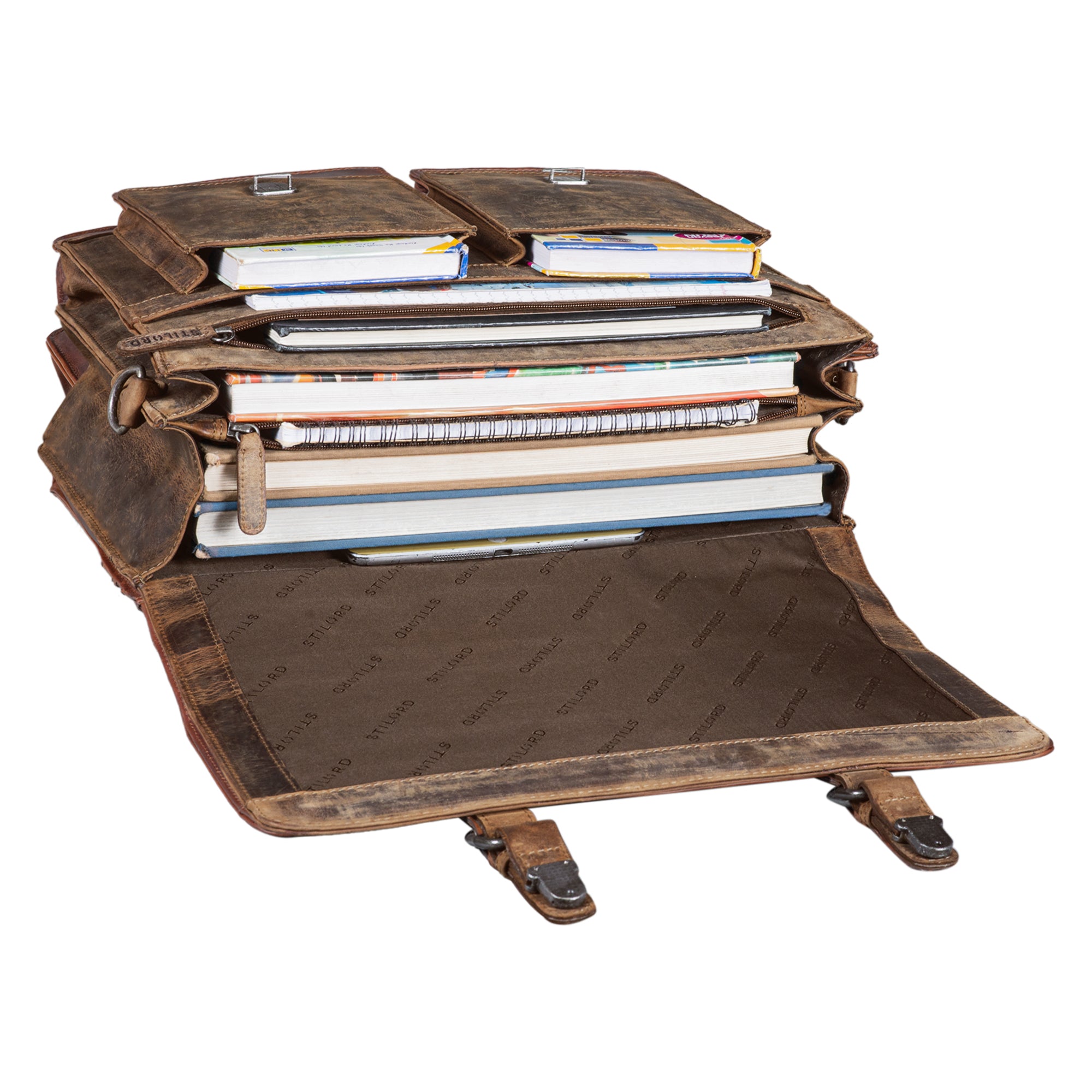 Aktentasche Herren Leder Vintage