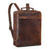 "Claudio" Real Leather Backpack for Men & Women Medium Size Laptop 13 - 14 Inch