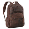 "Riccardo" Robust Business Leather Backpack Men Women
