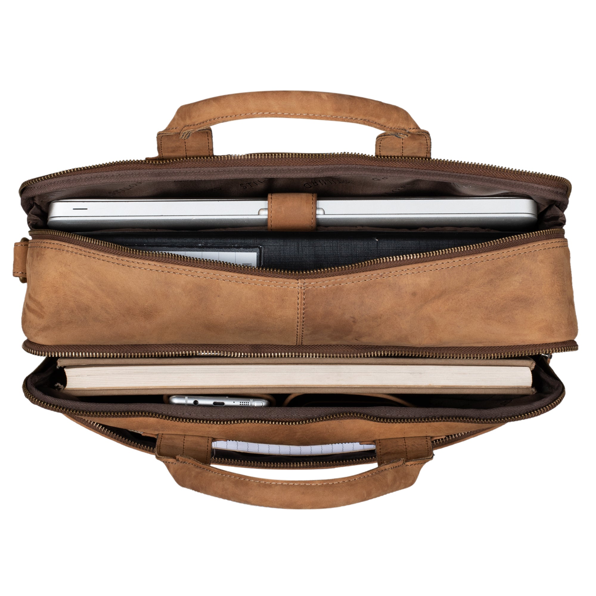 Vintage Business Tasche Leder 