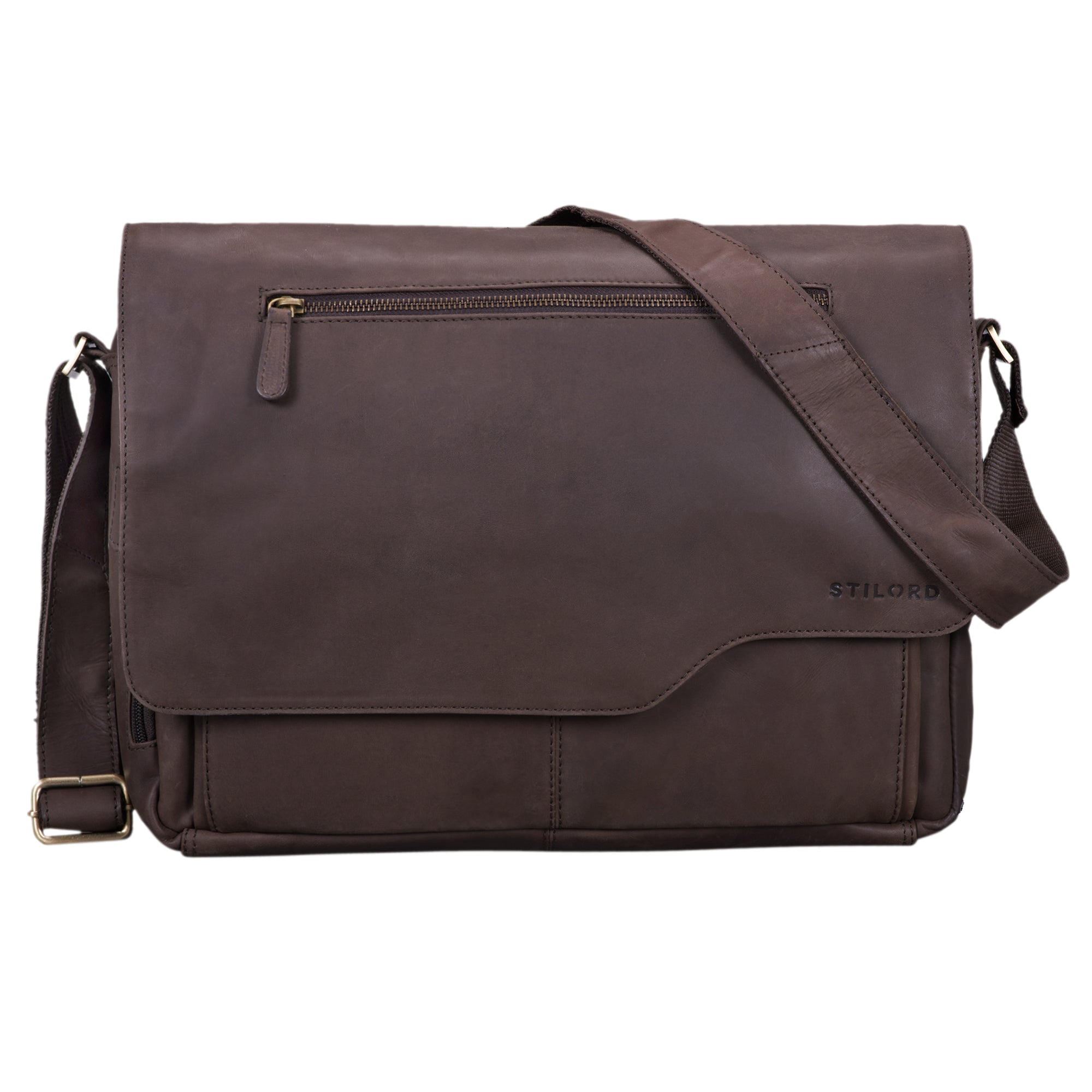Vintage Arbeitstasche Leder braun