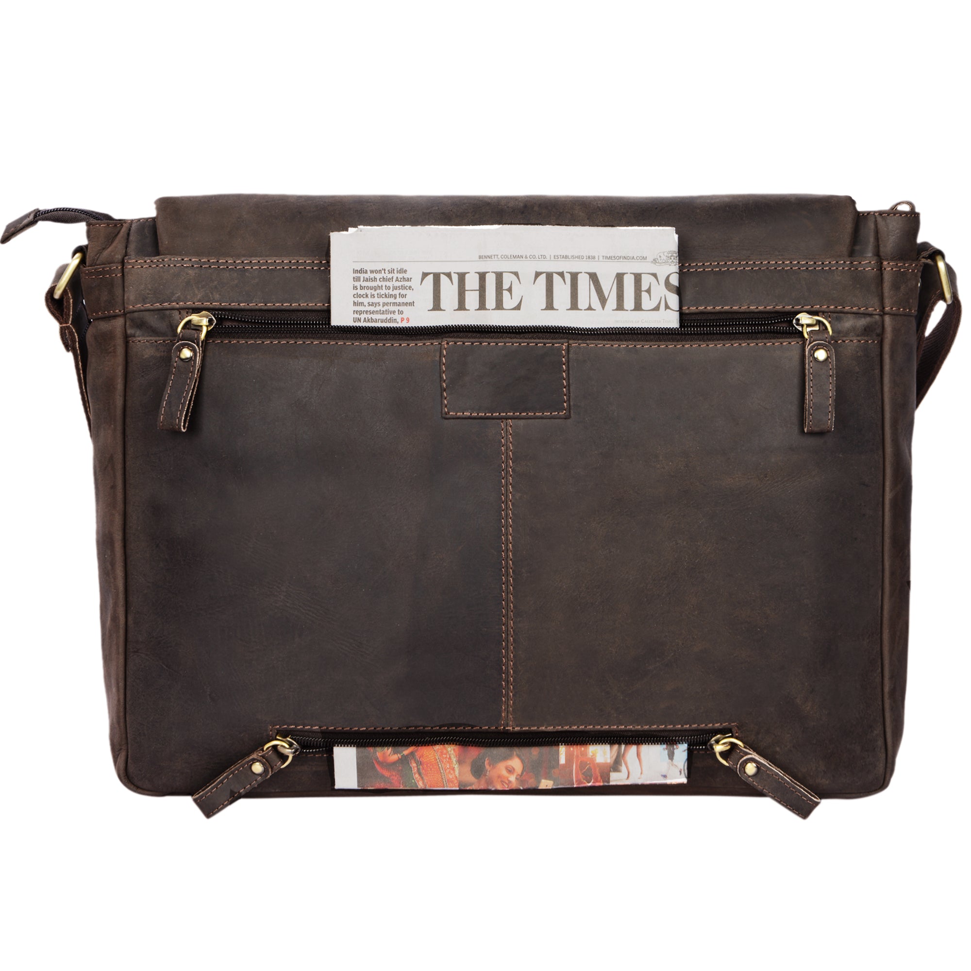 Ledertasche Vintage braun