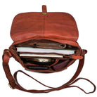 Vintage Leder Ausgehtasche Damen