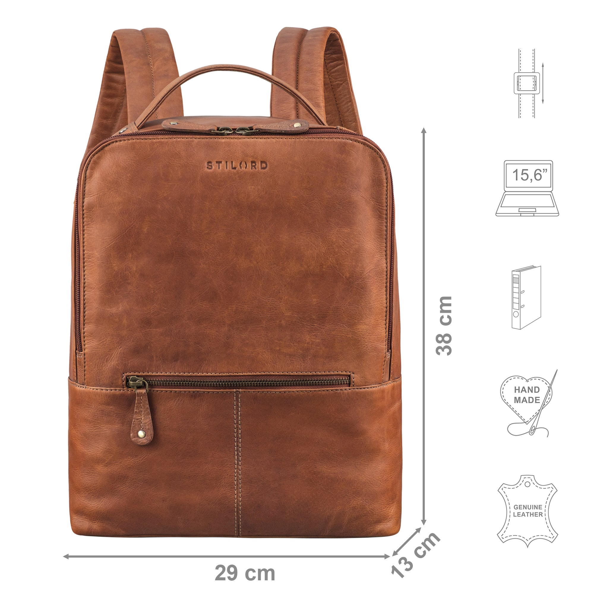 Echtleder Backpack Gross