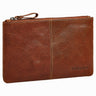 "Adil" Leather Bank Pouch Men & Women Small Genuine Leather Wallet
