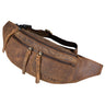 "Casimir" Large Leather Hip Bag Vintage