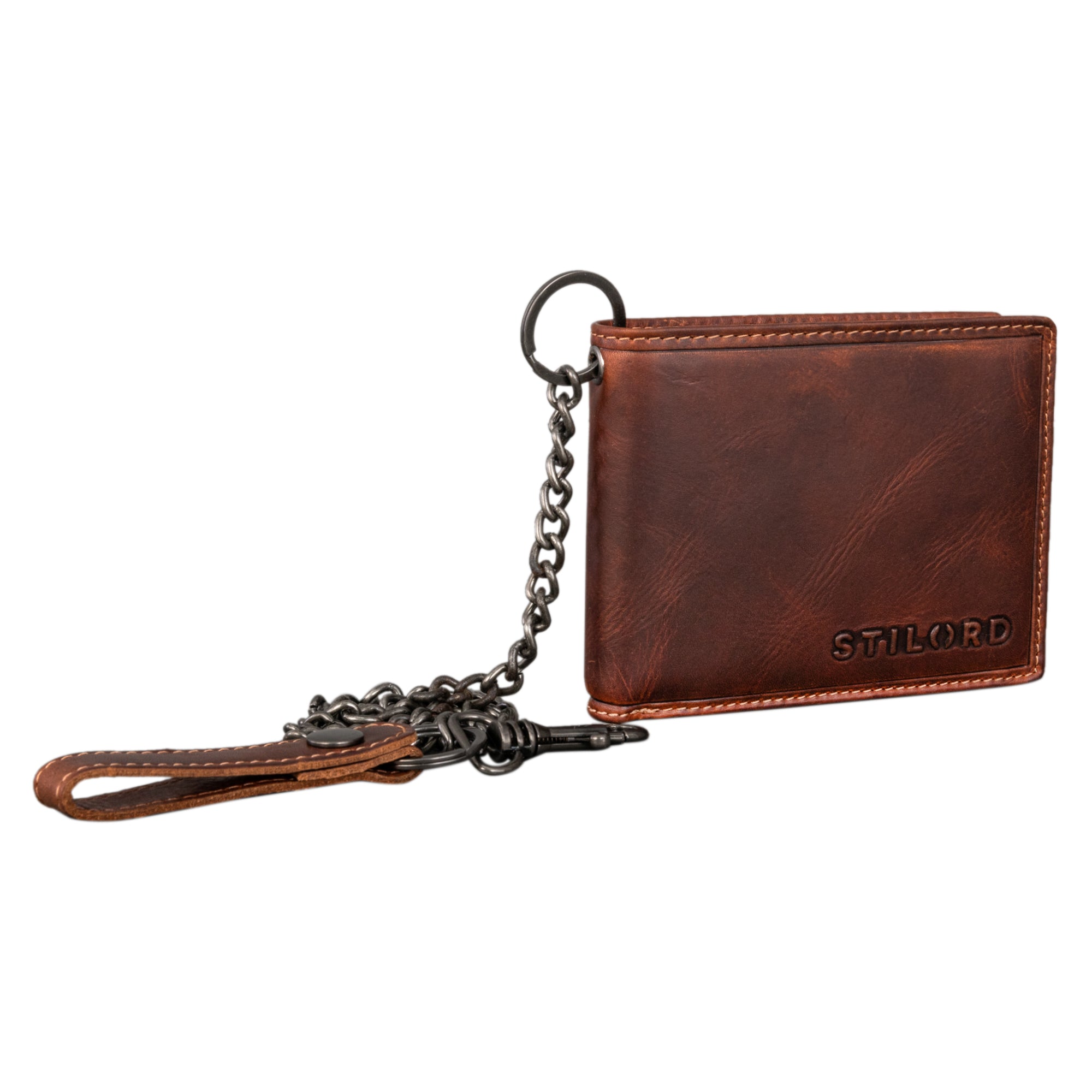 Geldtasche RFID Blocker Herren Braun