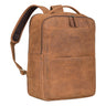 "Balduin" Large Leather Laptop Backpack