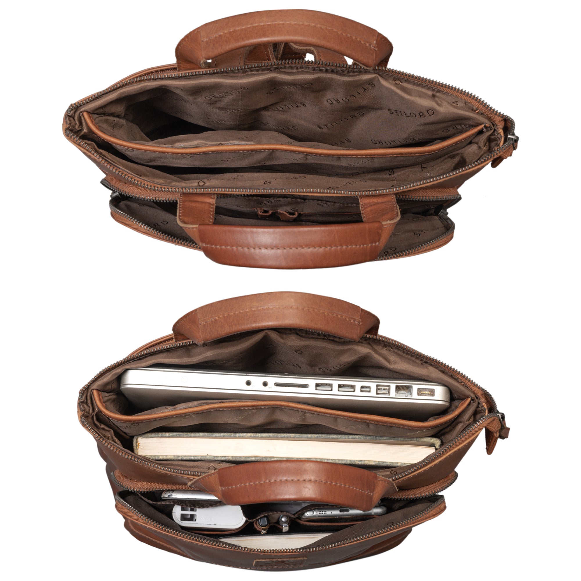 Leder Tasche braun