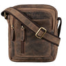 "Jamie" Men's Messenger Bag Leather