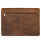 braune Arbeitstasche Herren Leder