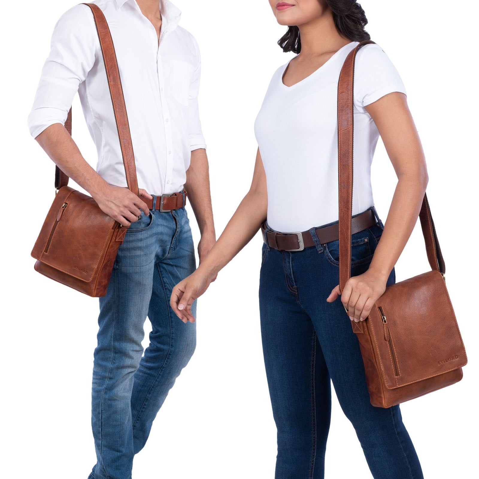 Damentasche Ledertasche braun