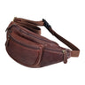 "Eliah" Vintage Pouch Bag Leather