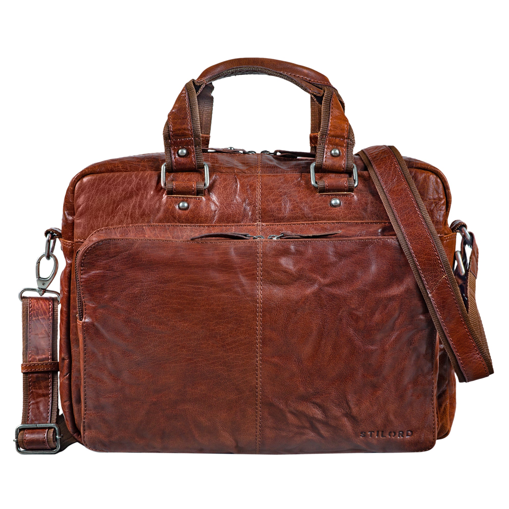 Vintage Leder Umhängetasche für Männer