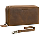 Leder Brieftasche Braun