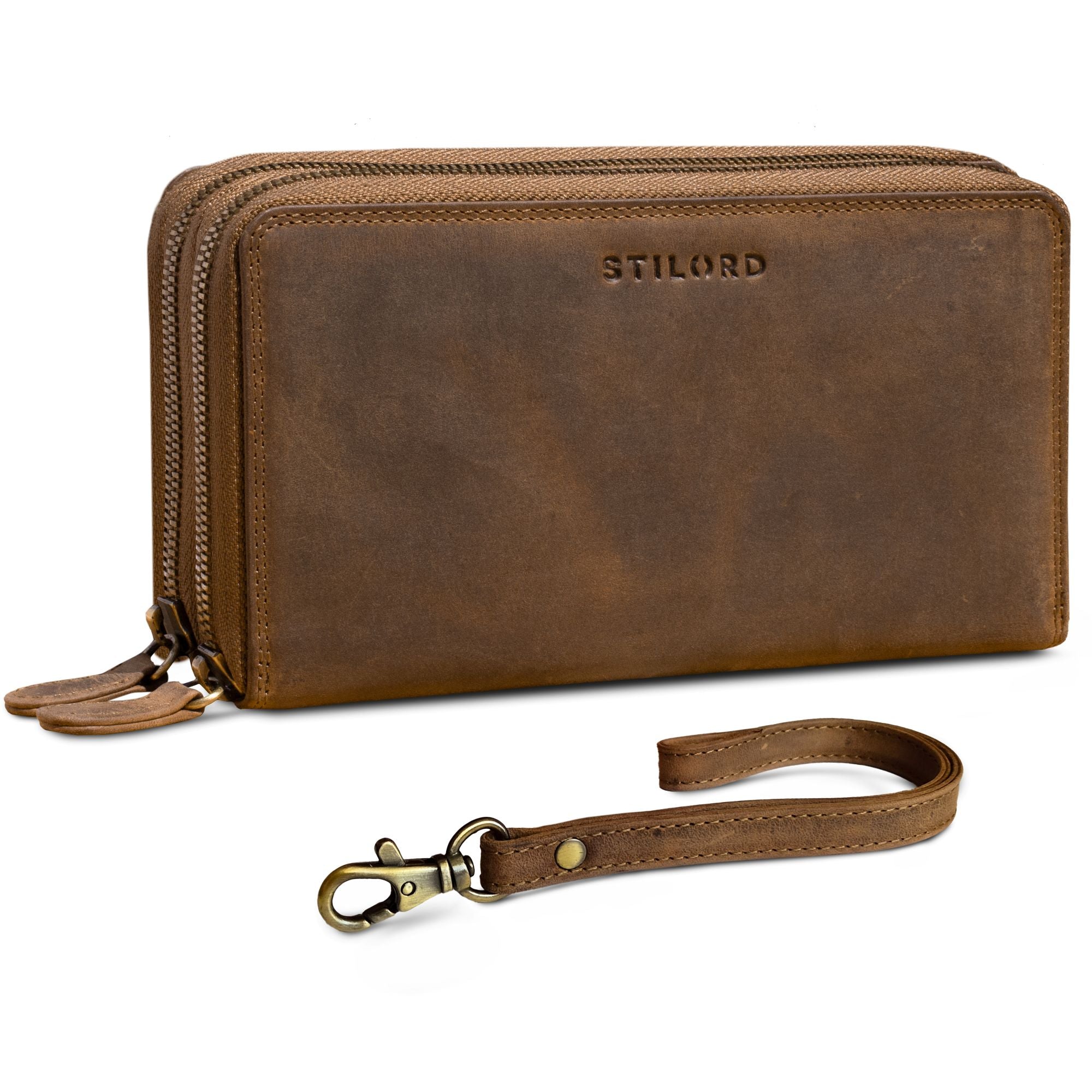 Leder Brieftasche Braun
