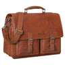 "Clarence" Leather Business Briefcase A4