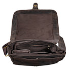 Herren Schultertasche Echtleder Vintage