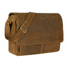"Lonzo" Vintage Messenger Bag Leather