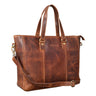 Shopper Tasche Damen Leder braun