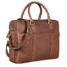 "Drake" Vintage Business Shoulder Bag Genuine Leather