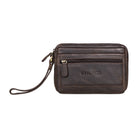 kleine braune Leder Tasche Herren