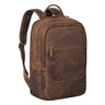 "Reece" Leather Laptop Backpack
