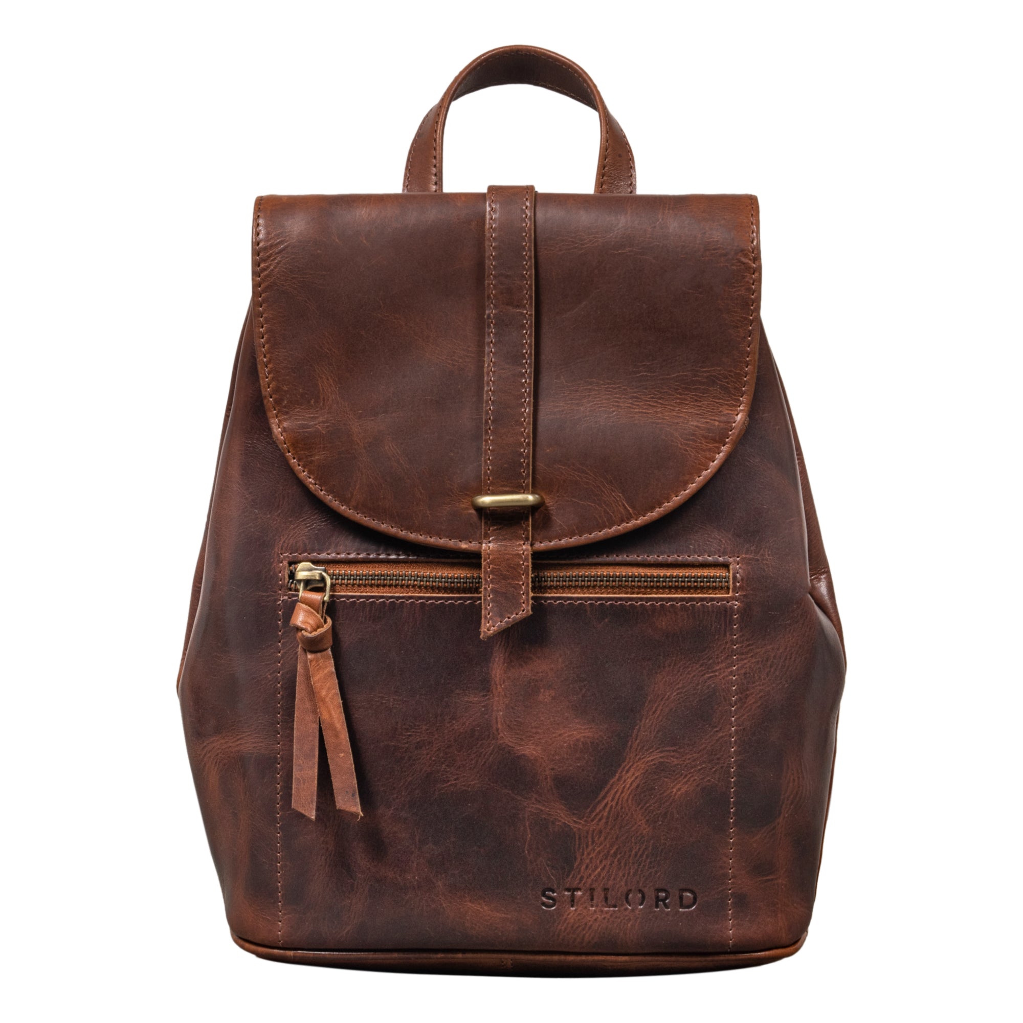 Rucksacktasche Leder